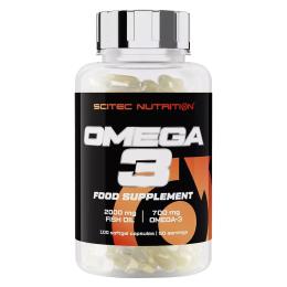 Рибячий жир та омега Scitec Nutrition Omega 3 (100 sgels) (21155-01)