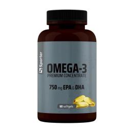 Рибячий жир та омега Sporter Omega-3 Premium Concentrate (60 sgels) (24058-01)