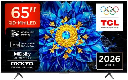 Телевізор TCL 65P8L Black 65