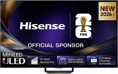 Телевізор Hisense 55U7S PRO Black 55