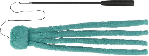 Іграшка для тварини Trixie (45647) Turquoise для котів Вудочка з восьминогом плюш/склопластик 42-106 см