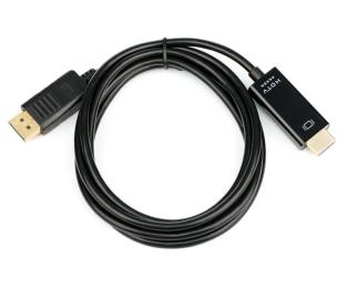 Відео-кабель Atcom DisplayPort (тато)  -  HDMI (тато), 3 м Black (30100) пакет