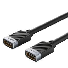 Відео-кабель Cabletime HDMI (мама)  -  HDMI (мама) v2.0, 4K, 2 м Black (CH26E)