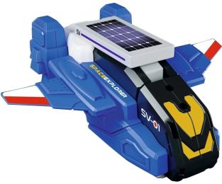 Конструктор Blue Rocket Xtrem Bots STEM (XT1803088) Космічні пригоди 3 в 1 з сонячною панеллю