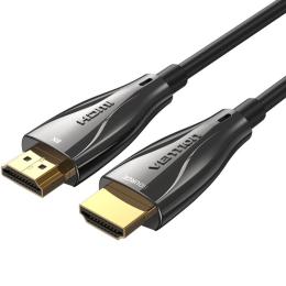 Відео-кабель Vention HDMI (тато)  -  HDMI (тато), 60 м, V2.1, Optical 8K 60Гц 48GBps Dolby 7.1 Black (ALBBAE)