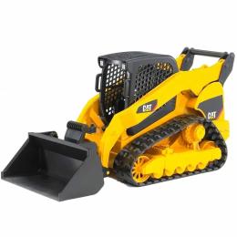 Іграшкова техніка Bruder Мінінавантажувач гусеничний CAT з ковшом 1: 16 (02136)