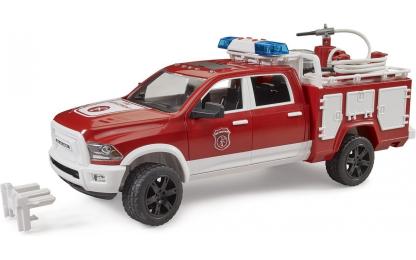 Іграшкова техніка Bruder Пожежна машина RAM 2500 світло, звуки 1: 16 (02544)