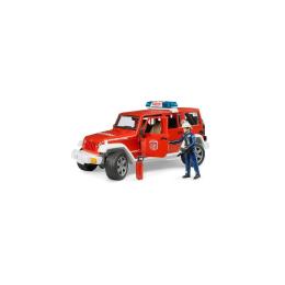 Іграшкова техніка Bruder Пожежний джип Wrangler Unlimited Rubicon із світовими та звуковими ефектами та фігуркою пожежника 1: