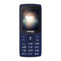 Кнопковий телефон Sigma mobile X-style 34NRG Blue Type-C (Вживаний)