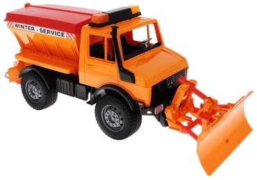 Іграшкова техніка Bruder Снігоприбиральний автомобіль MB Unimog 1: 16 (02572)