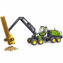 Іграшкова техніка Bruder Харвестер John Deere 1270G з 1 колодою 1: 16 (02135)