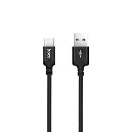 Дата-кабель Hoco X14 USB-A (тато)  -  USB-C (тато), 2m Black 2A (6957531062929)