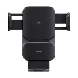 Тримач в авто Baseus Wisdom Auto Alignment Car Mount Wireless Charger CGZX000001 Black 15W (Вживаний)