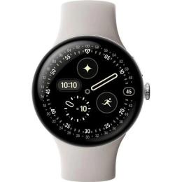 Смарт-годинник Google Pixel Watch 4 41mm LTE Polished Silver Aluminum case / Porcelain Active Band