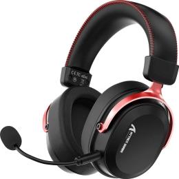 Накладні навушники Attack Shark L30 Pro Wireless Black Red (AS-6979033730137-BR)