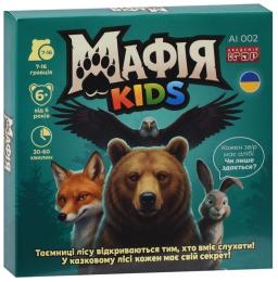 Настільна гра Bambi AI 002 Мафія Kids, 31 картка