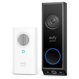 Камера відеонагляду Eufy Video Doorbell E340 Black