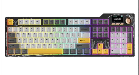 Клавіатура Ajazz AK35I V4 Starry Gray