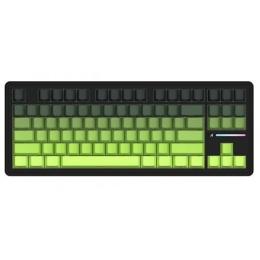 Клавіатура Attack Shark M87 Pro V2 RGB Linear White Jade Switch Wireless Gradient Green (AS-697279247163-M)