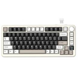 Клавіатура Attack Shark X85 Pro RGB Linear Blueberry Switches Wireless Cheese White (AS-6972792471099-CW)