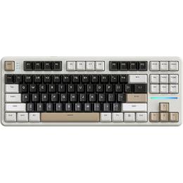 Клавіатура Attack Shark X87 RGB Linear Strawberry Switch Wireless Cheese White (AS-6972792471471-CW)