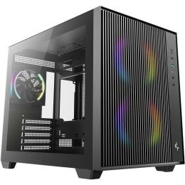 Корпус для ПК Deepcool CG330 Mesh 3F Black (R-CG330MESH-BKANM3-G)