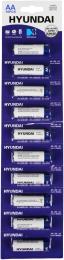 Батарейка Hyundai LR6 AA BL 1X10 Alkaline (HT7006006)