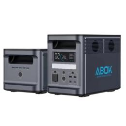 Зарядна станція ABOK ARK2000 2000W/1536Wh + додаткова батарея 1536Wh