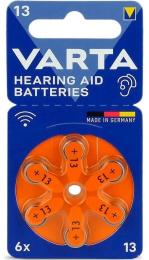Батарейка Varta 13 PR48 BL 6 шт для слухових апаратів