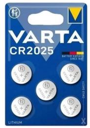 Батарейка Varta CR2025 BL 5 шт