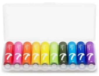 Батарейка ZMI Rainbow AAA Alkaline (AA701) 10шт/бл