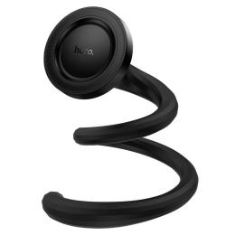 Тримач в авто Hoco H96 Black Show ring magnetic silicone hose holder(multi-scene)