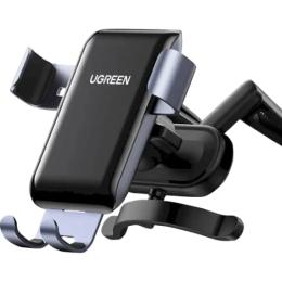 Тримач в авто Ugreen LP274 Gravity Phone Holder for Round Air Vent Gray