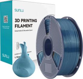 Пластик для 3D-принтера Sunlu PLA 1.75mm 1kg Transparent Ocean Haze