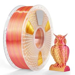 Пластик для 3D-принтера Smart Print Silk PLA 1 кг Red Gold