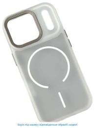 Чохол-накладка Infinity MagSafe Corrugated Cover для iPhone 15 Pro Max White