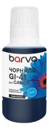 Чорнило для принтера BARVA Canon GI-41 Cyan (CGI41-810e)
