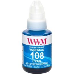 Чорнило для принтера WWM Epson L8050/L18050 140г KeyLock Cyan (E108C)