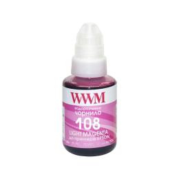 Чорнило для принтера WWM Epson L8050/L18050 140г KeyLock Light Magenta (E108LM)