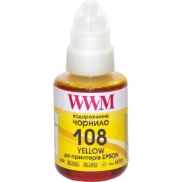 Чорнило для принтера WWM Epson L8050/L18050 140г KeyLock Yellow (E108Y)