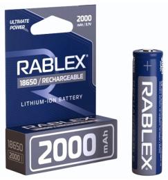 Акумулятор Rablex 18650 Li-Ion 2000mAh (RB-18-2000)
