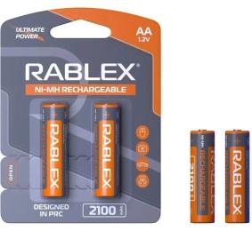 Акумулятор Rablex AA R6 2100mAh 2 шт (75426)