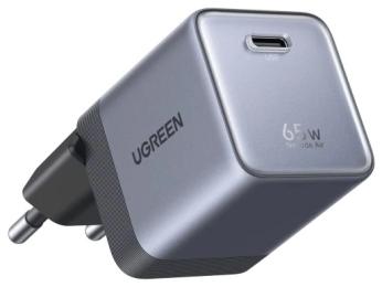 Адаптер живлення для телефона Ugreen X860 65W Gan mini Gray