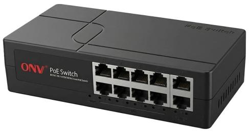 Світч ONV ONV-H1108PGBES Black