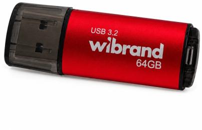 Флеш память Wibrand USB 3.2 Gen 1 Ladybug 64Gb Red (WI3.2/LB64P10S)