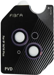 Захисне скло для камери Fibra Protective Lens для Apple iPhone 14/14 Plus Purple (009973-02)