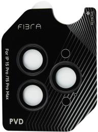 Захисне скло для камери Fibra Protective Lens для Apple iPhone 15 Pro/15 Pro Max Black (009970-01)