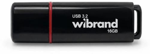 Флеш память Wibrand USB 3.2 Gen 1 Scarab 16Gb Black (WI3.2/SC16P11B)