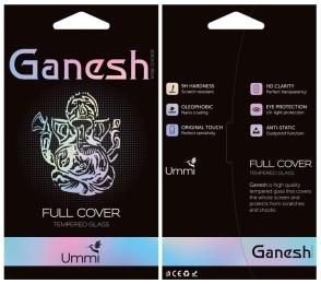 Захисне скло Ganesh Full Cover для Samsung Galaxy S24/S25 Black (00000086982_1)
