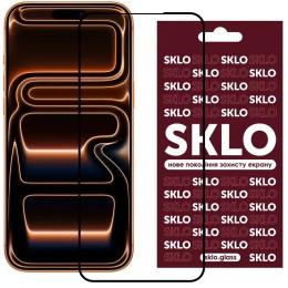 Захисне скло SKLO 3D для Apple iPhone 17 Pro/18 Pro (6.3) Black (00000080925_1)